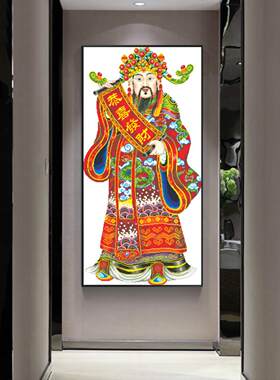 2026新款财神招财钻石画手工贴钻