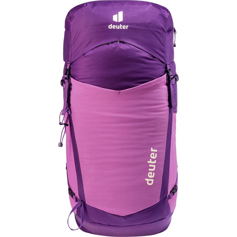 代购DEUTER女士登山包防水挂载透气尼龙拓扑结构顶开式徒步登山