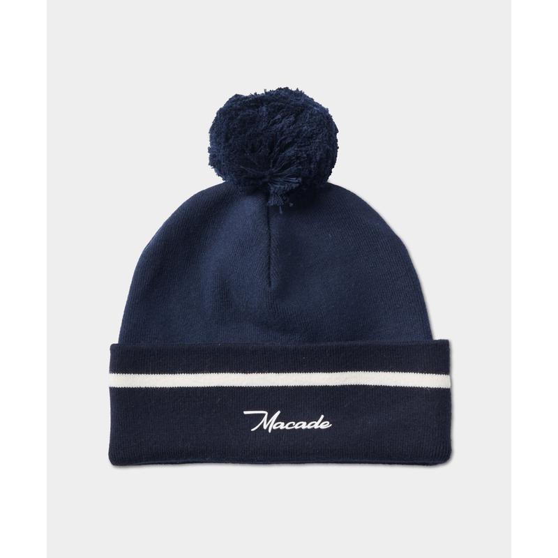 代购MACADE男士帽子保暖防风棉质柔软冬季户外针织帽爆款简约
