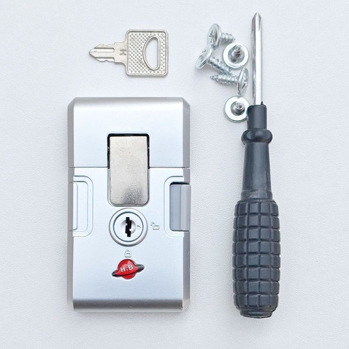 拉杆箱行李箱通用锁配件海关密码锁锁铝框箱扣锁旅行箱配件锁维修