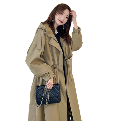 今年流行风衣中长款秋外套女大衣