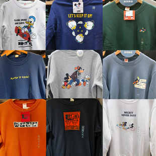 UNIQLO优衣库MICKEY运动衫DPJ米奇联名Keith长袖UT情侣卫衣