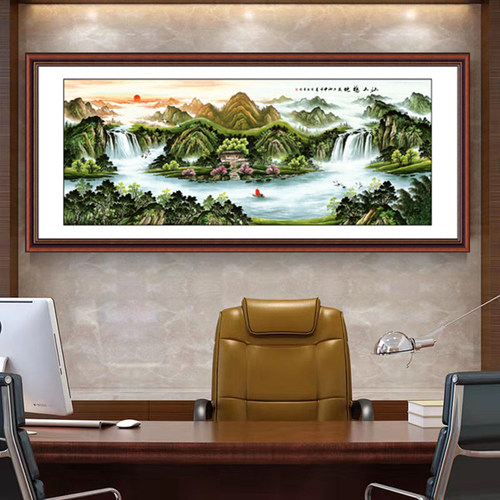 三D打印办公室是装饰画中式