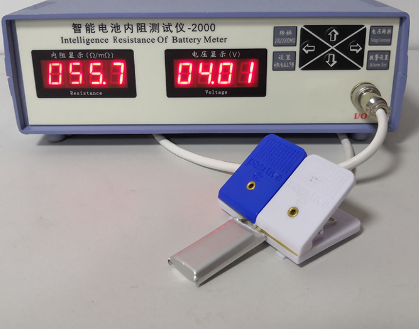 18650锂电池聚合物irm-2000d智能报警内阻测试仪 电压内阻