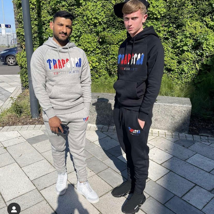 Trapstar European and American Street Fashion Brand Towel Embr