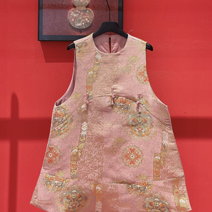 26年早春轻奢优雅绝美气质显瘦马甲xx8867