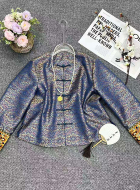 LC26年早春上新中式盘扣重工刺绣短外套zl-67359