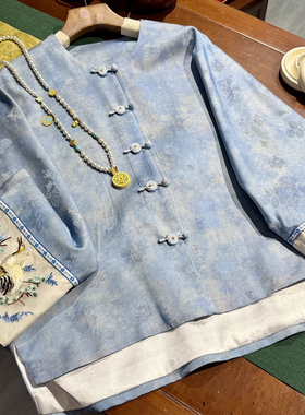 LC26年早春新中式国风刺绣盘扣短外套X3078744