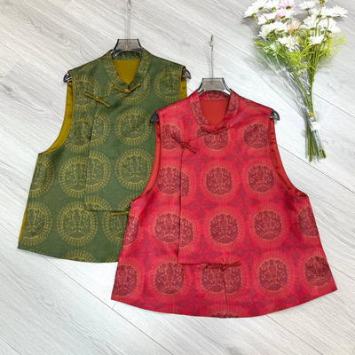 LC-甲时尚百搭款色系明媚马甲(新中式)YS9-zl-7793