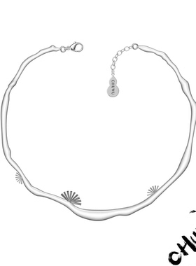 初午 松系列 珐琅雪松项圈 设计感小众高级感气质百搭新中式项链