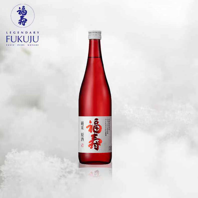 日本进口KOBE神户酒心馆福寿鹳米越光锦纯米清酒原酒18度720ml