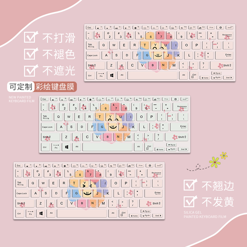 笔记本键盘防尘罩适用2025荣耀X16联想R9000P小新Pro14ThinkBook14+按键保护膜机械革命华硕惠普戴尔彩绘膜