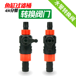 鱼缸水管转接头不锈钢变径水草鱼缸水族箱上下进出换抽水软管子