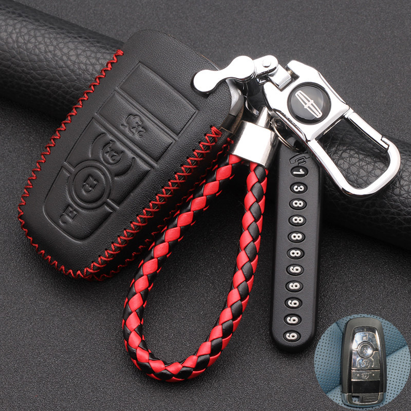 汽车钥匙套真皮林肯Z专用包扣壳