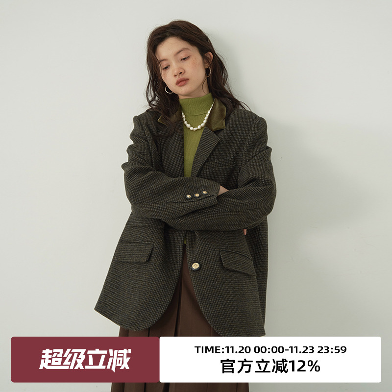 omont蛋挞家常规复古长袖