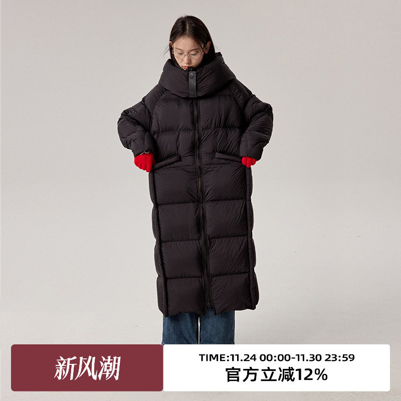 omont蛋挞家长款鹅绒服