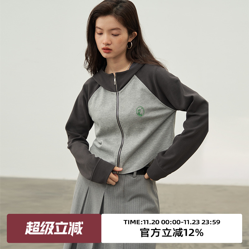 omont蛋挞家常规复古卫衣