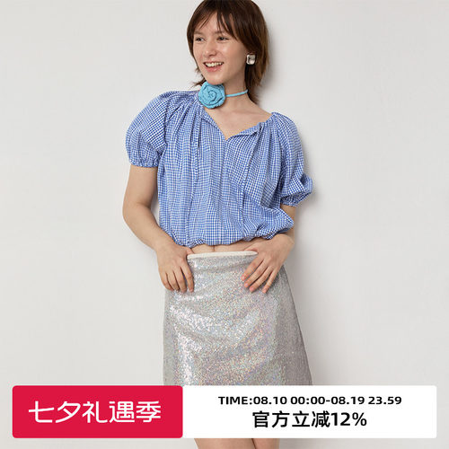 omont蛋挞家套头短袖衬衫