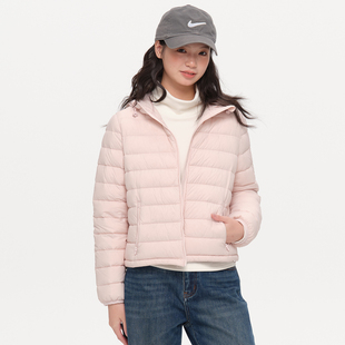 omont蛋挞内搭单穿轻薄款排骨羽绒服2025冬保暖防寒连帽羽绒外套