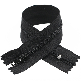 3号黑色闭尾尼龙拉链衣服口袋裤子拉链配件包包裙子裤袋配件拉锁