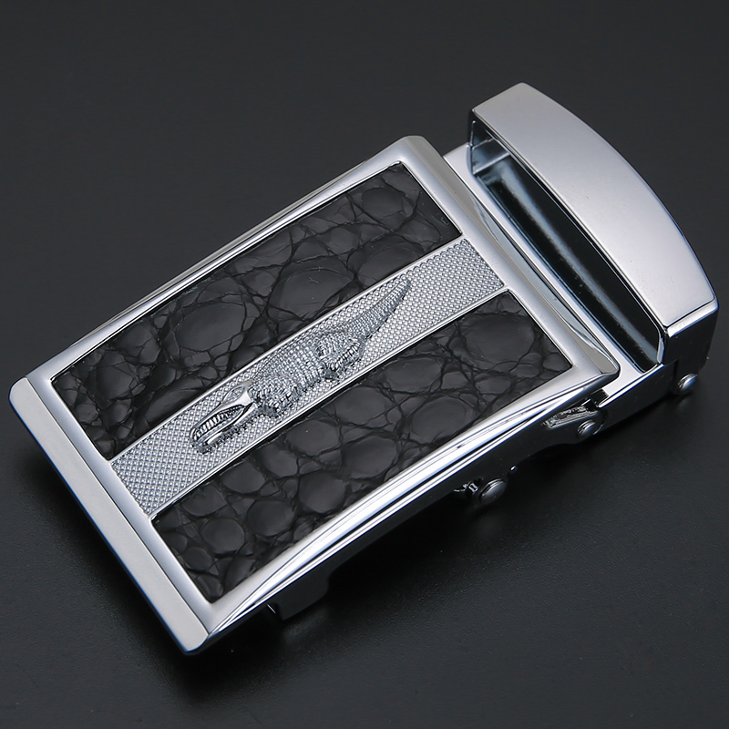 泰国鳄鱼时尚风无齿皮带头