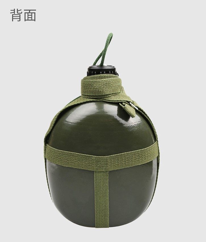 影视用品/红军八路水壶 老式军装水壶 演出军装佩戴绿水壶