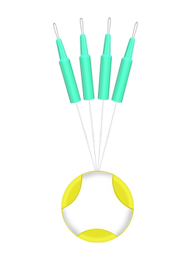 竿稍防缠太空管太空豆渔具小配件