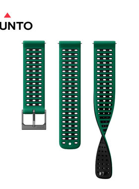 SUUNTO颂拓Vertical 2同款硅胶运动表带 22MM通用表带