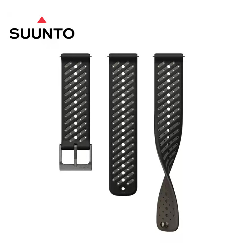 SUUNTO颂拓Race 2 同款硅胶运动表带 22MM通用表带适配其它机型