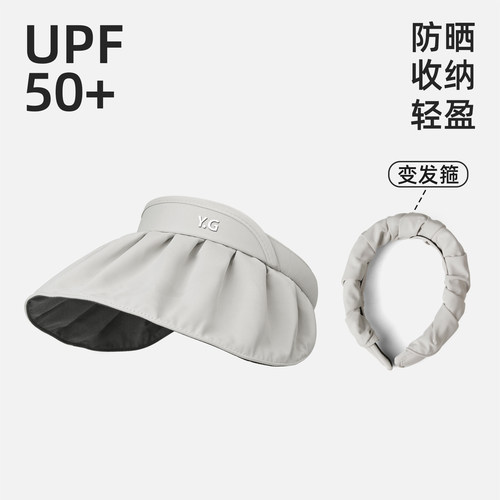 Goldparko防晒帽遮阳帽发箍