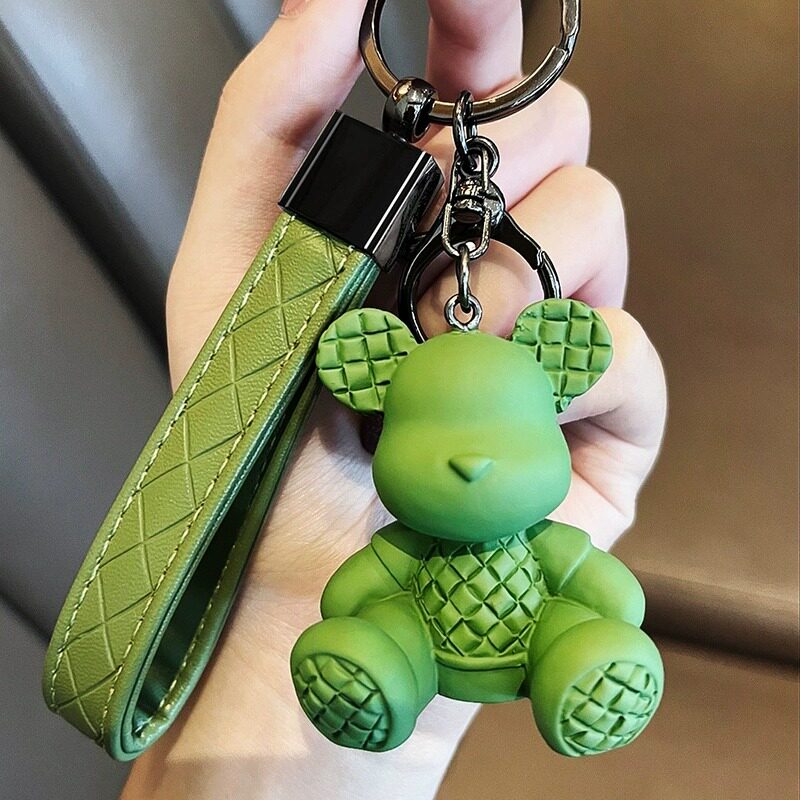 汽车钥匙扣创意卡通钥匙链装饰男女朋友情侣电动摩托车挂件大全￥