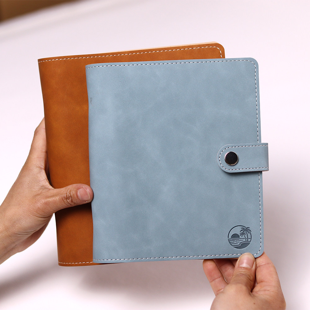 皮面相册活页夹5/6/7寸3/4照片收纳明信片定制卡册纪念册过塑影集