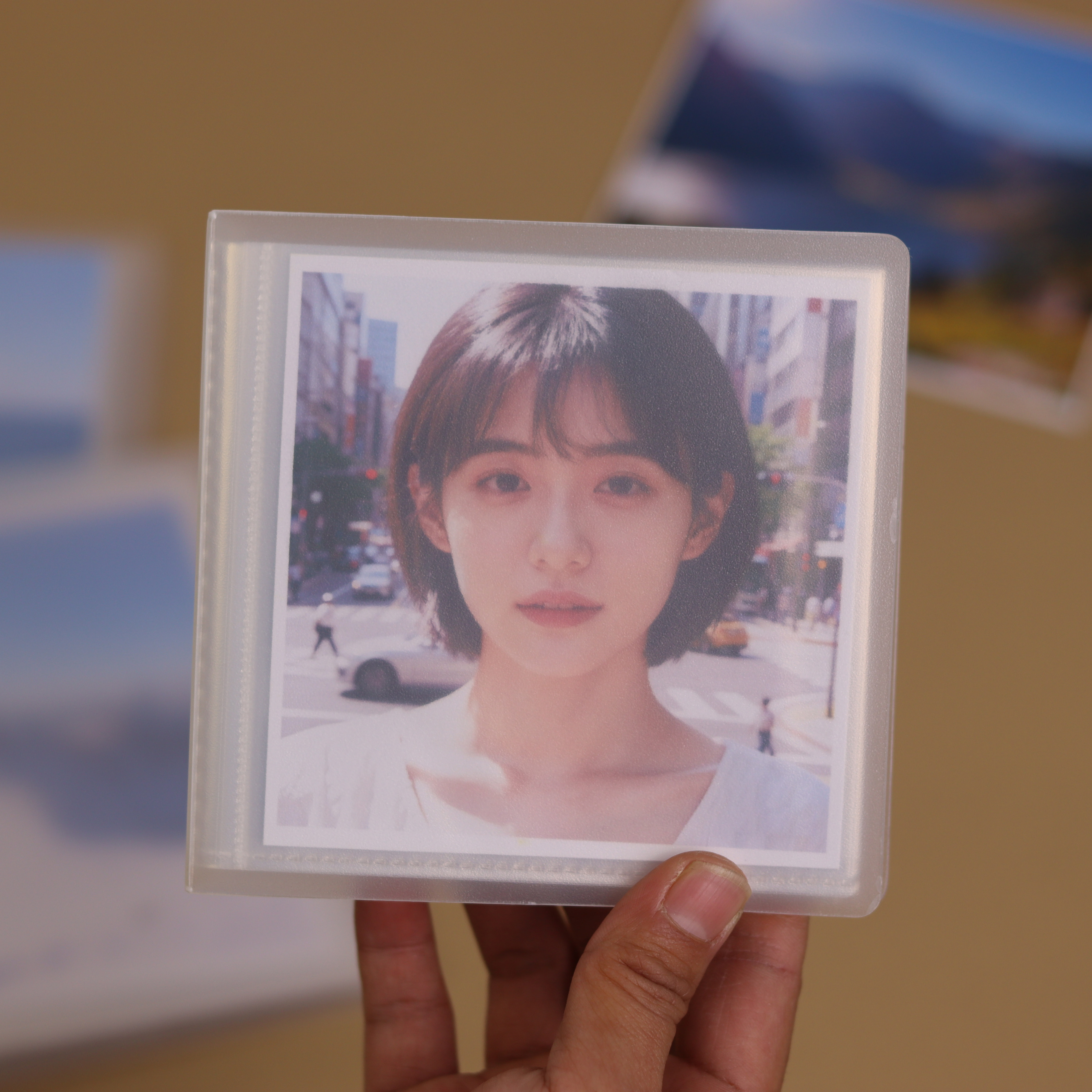 方形相册10*10收纳本16*16cm油画棒画册20*20正方形收藏册影集
