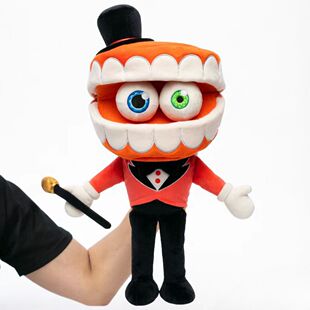 跨境新款 Caine Puppet Plush数字马戏团凯恩毛绒玩偶公仔玩具