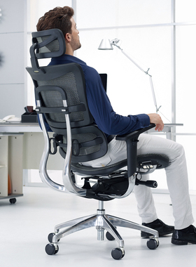 GAVEE功牌高个定制人体工学椅 午休电脑椅家用办公椅老板座椅护腰