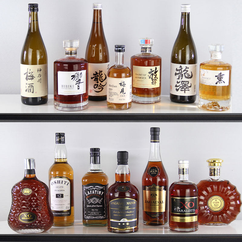 洋酒瓶摆件装饰品仿真红酒模型拍照道具高档酒吧会所酒柜轻奢摆设