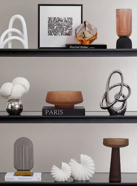 轻奢意式极简摆件现代酒柜装饰品