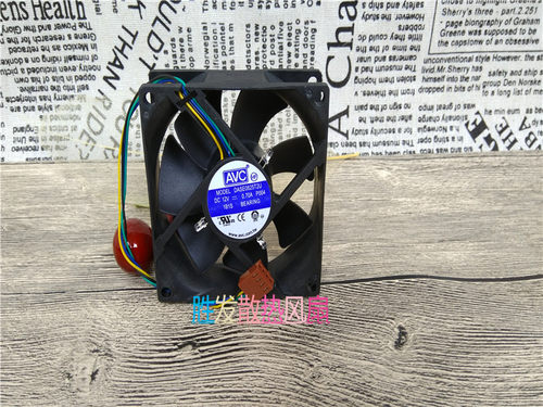 AVC 8025滚珠四线温控调速风扇cpu机箱风扇（DASE0825T2U)