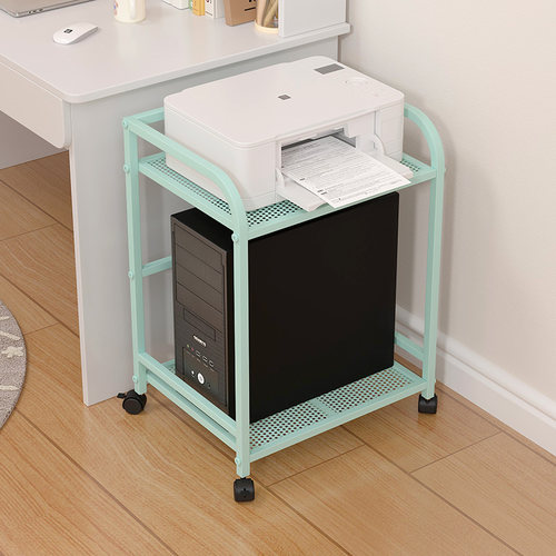 可移动铁艺家用办公用打印机架