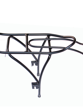 大行P8铝合金后货架14寸20寸折叠车尾架D8衣架自行车行李架后货架