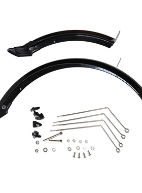 dahon大行K3 plus专用全包挡泥板14/16寸折叠车泥除碟刹V刹挡泥瓦