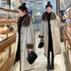 2025冬季 新款 真毛獭兔毛皮毛一体长大衣派克服两面穿皮草外套女