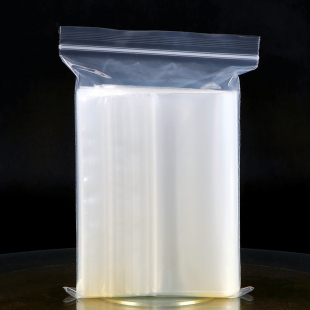 自封袋中號骨袋夾鏈袋食品密封袋透明封口PE包裝 袋塑料袋加可訂制