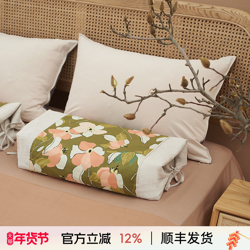 阳春小镇鸢尾花荞麦枕头颈椎睡眠高低可调节成人枕单人家用女男,床上用品,枕头/枕芯,淘宝优惠券,粉丝福利购,淘宝优惠卷