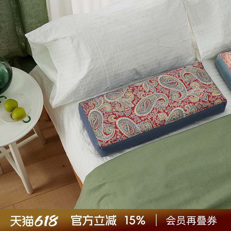 阳春小镇荞麦枕头颈枕颈椎枕新中式长方形硬含枕芯颈椎睡眠男