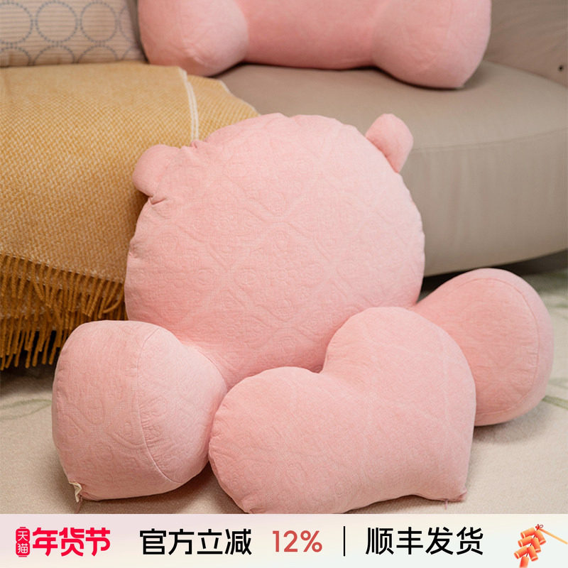 阳春小镇床头靠垫大靠背软包腰靠抱枕沙发飘窗床上看书儿童可拆洗,居家布艺,床头靠垫,淘宝优惠券,粉丝福利购,淘宝优惠卷