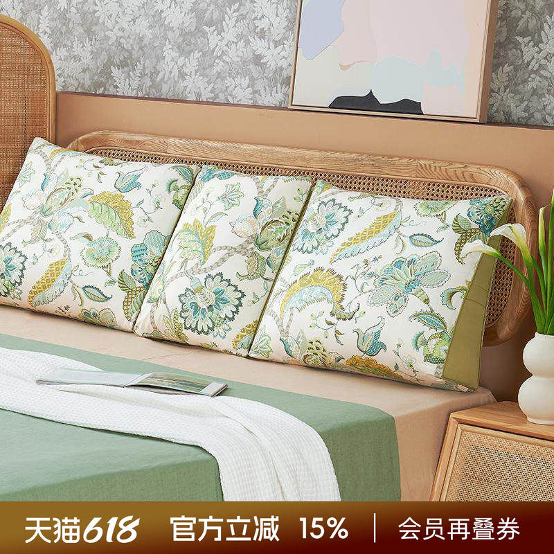 阳春小镇床头软包靠枕靠垫沙发大靠背榻榻米床上双人护腰床靠背垫