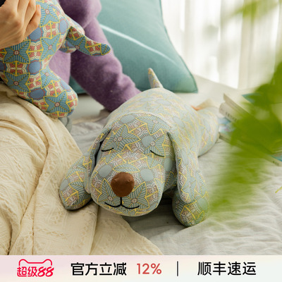 阳春小镇趴趴狗系列抱枕腰枕沙发客厅轻奢高级感靠枕单人可拆洗