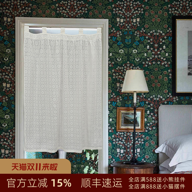 阳春小镇门帘家用免打孔隔断卧室