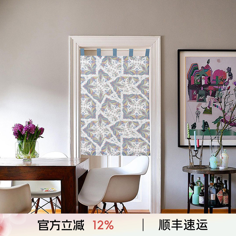 阳春小镇纯棉美观不掉色门帘